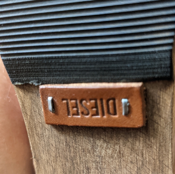 DIESEL wooden bottom sandals - Picture 6 of 6